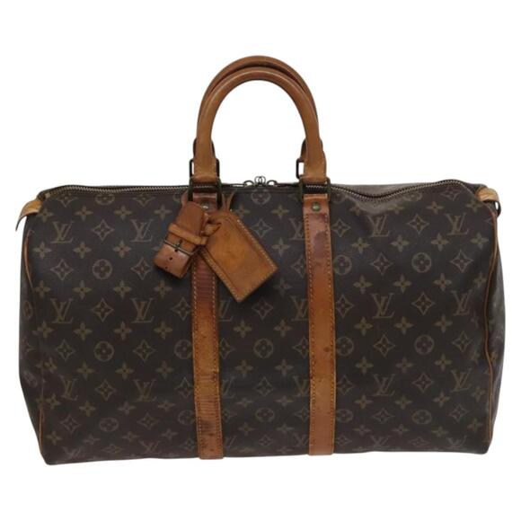 LOUIS VUITTON Monogram Keepall 45 Boston Bag M41428 - Picture 13 of 16